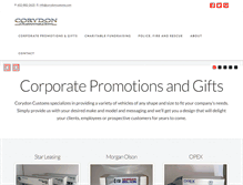 Tablet Screenshot of corydoncustoms.com